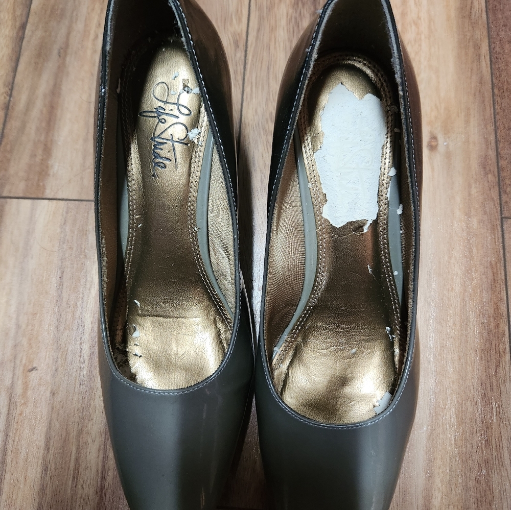 Lifestride block heel shoes